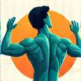 Illustration massage sportif
